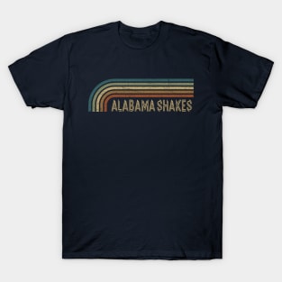 Alabama Shakes Retro Stripes T-Shirt